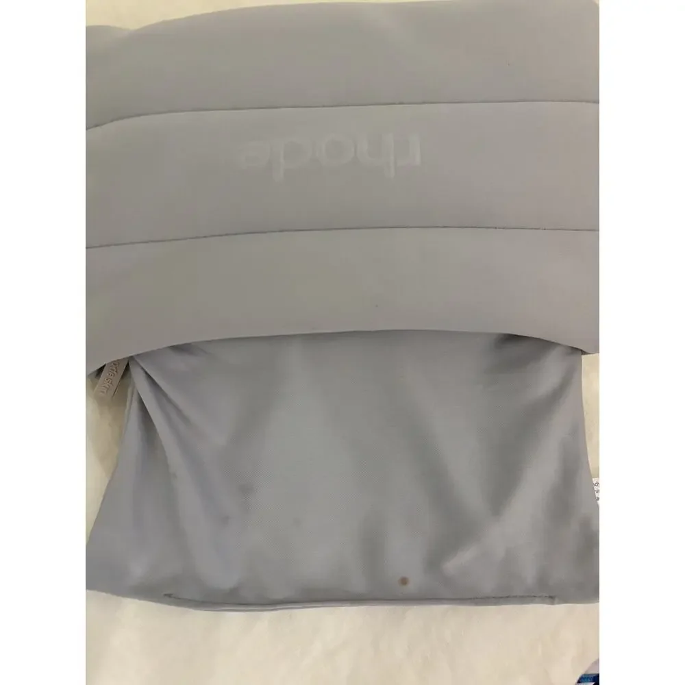 Rhode Skin Gray Puffer Makeup Bag LIMITED EDITION